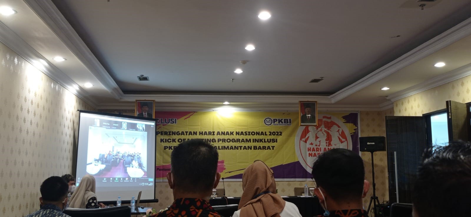 Menghadiri program inklusi dan peringatan hari anak nasional tahun 2022 oleh PKBI
