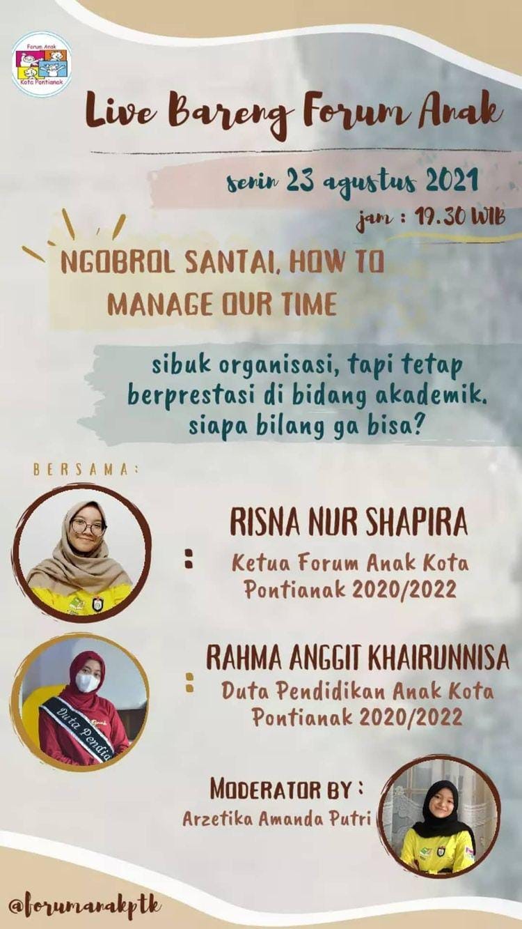 LIVE IG : HOW MANAGE OUR TIME