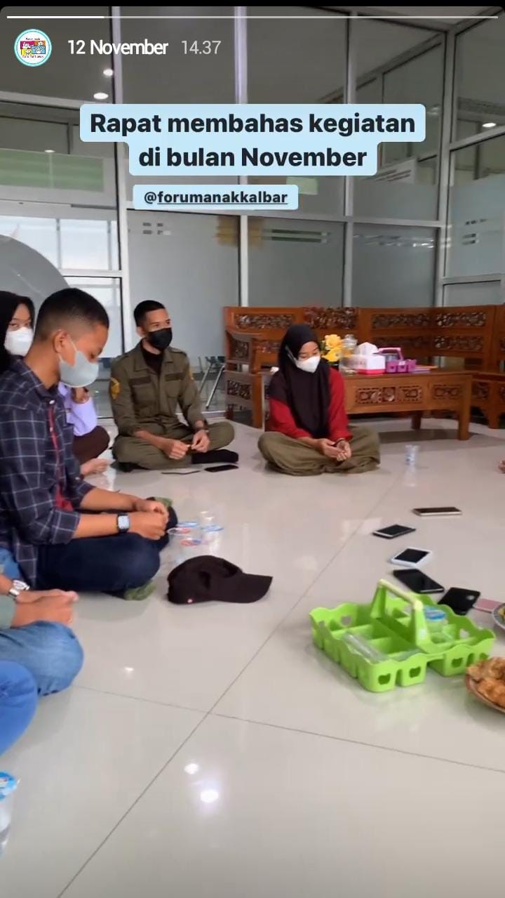 Rapat Bersama Anggota Forum Anak